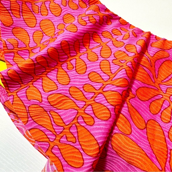 Trina Turk Trellis Off the Shoulder Ruffle Bandeau Swim Top - Picture 5 of 13